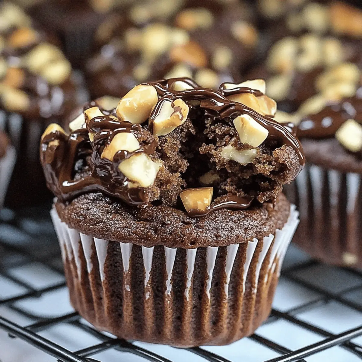 Decadent Bliss: Chocolate Hazelnut Muffin Recipe