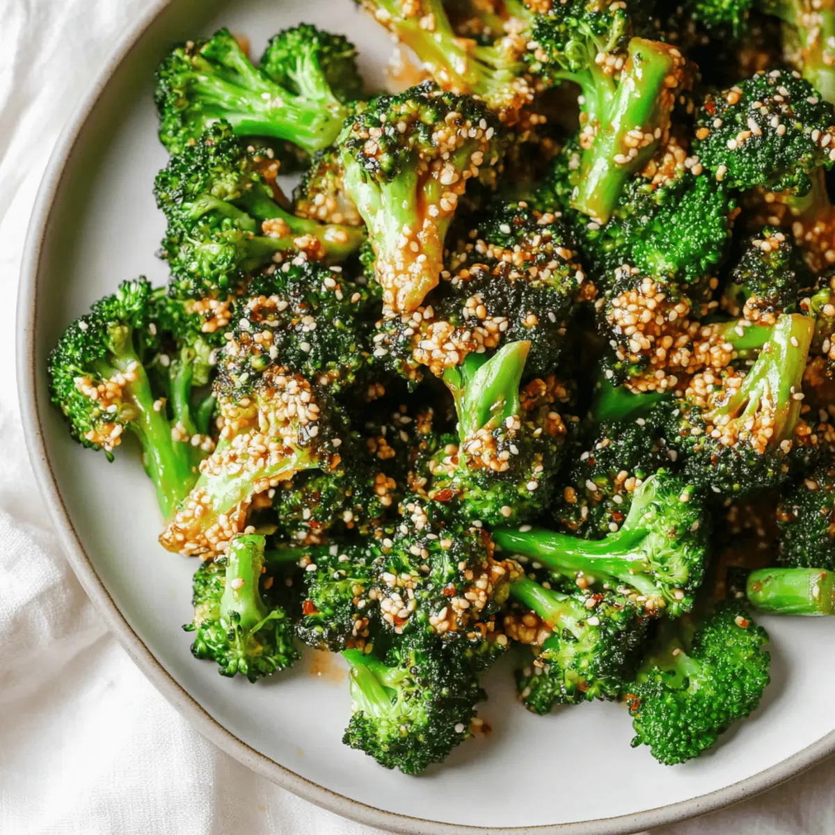 Easy Gochujang Broccoli