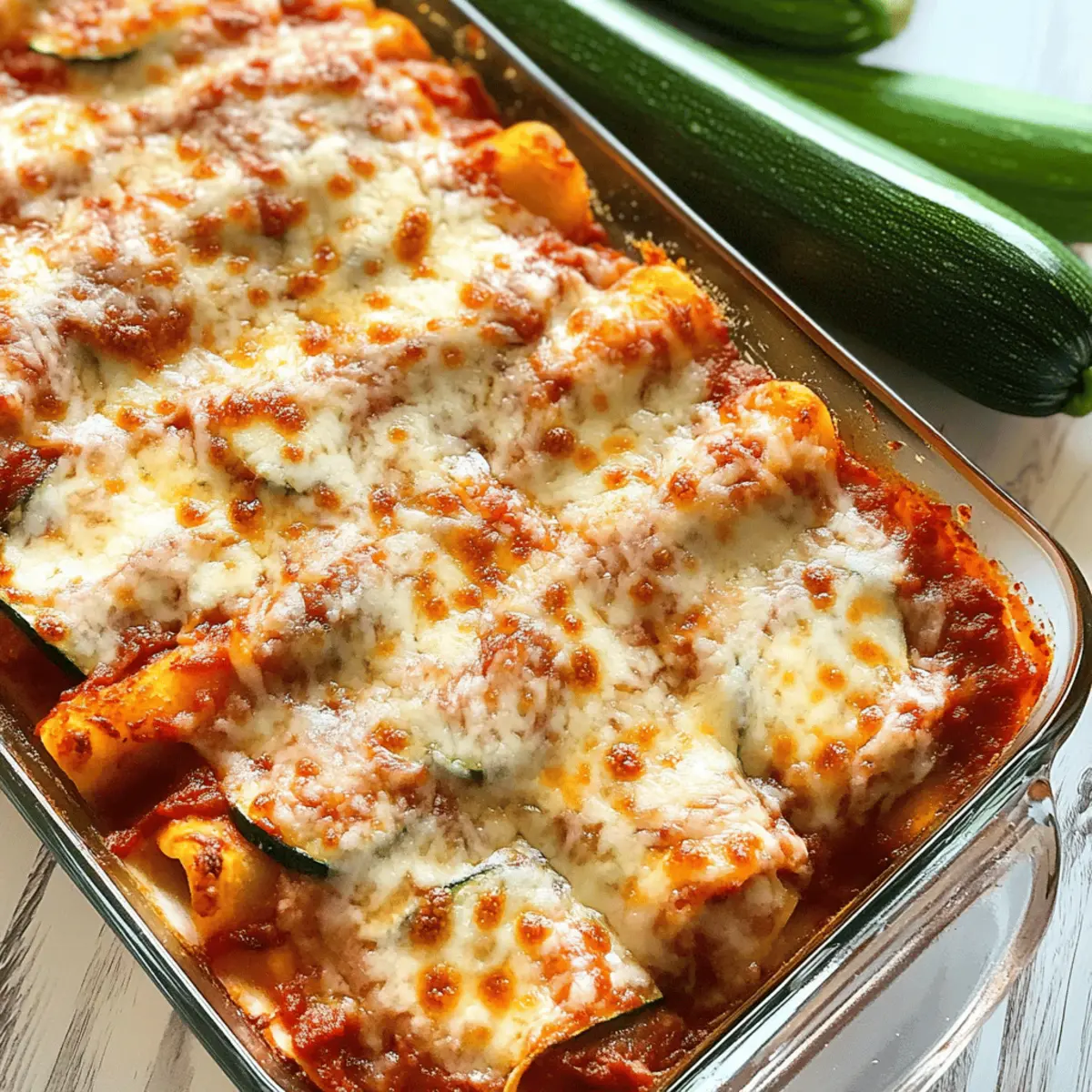 Zucchini Pizza Casserole