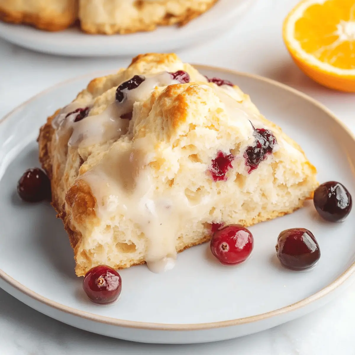 Starbuck's Copycat Cranberry Orange Scones Recipe for Bright Mornings