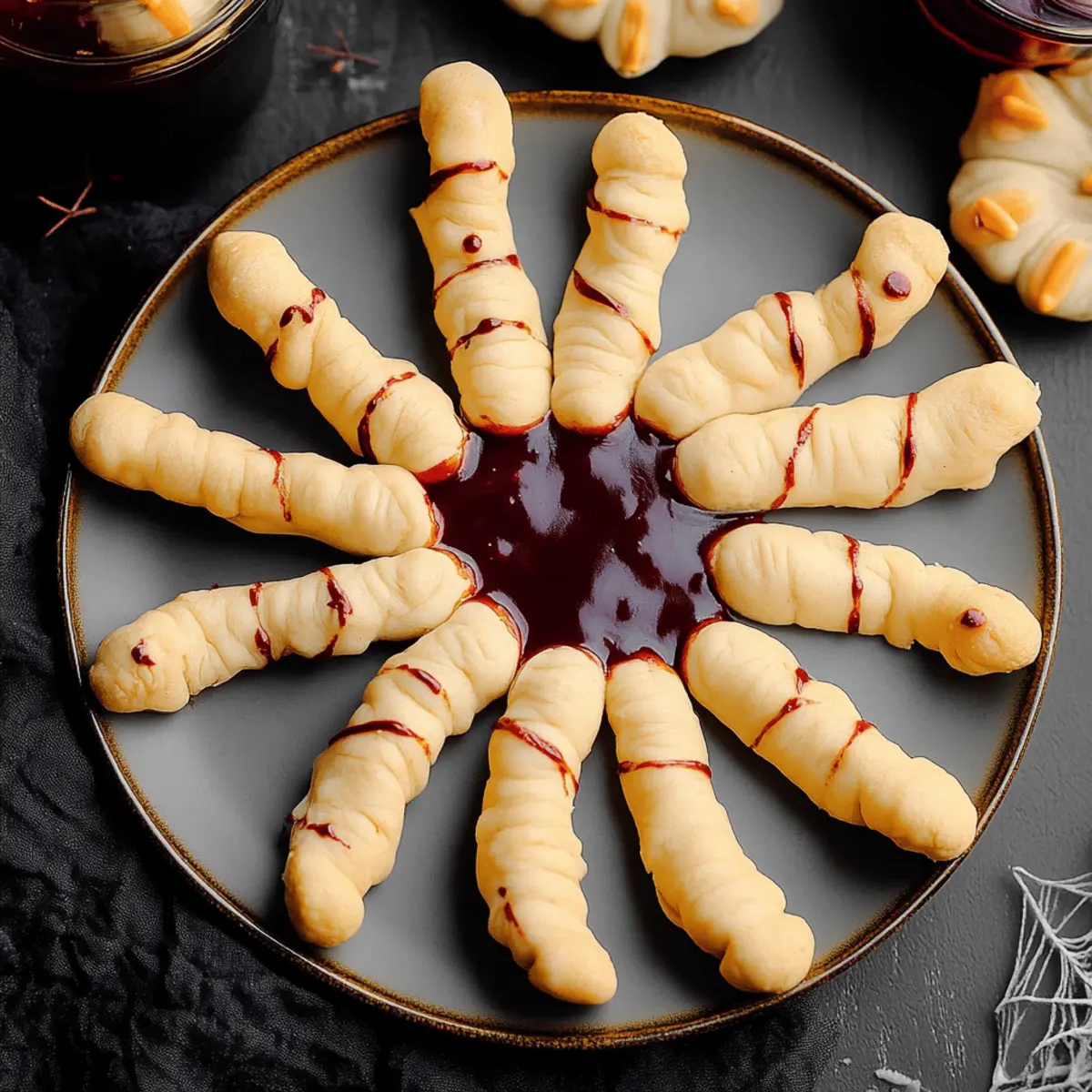 Easy Halloween Spooky Fingers: Delicious Witch Finger Cookies Recipe