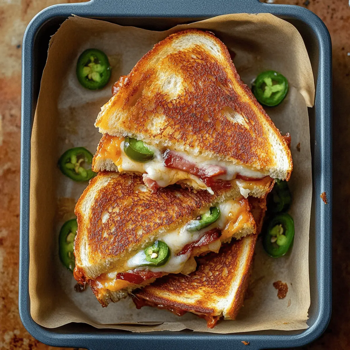 Delicious Roasted Jalapeno Popper Grilled Cheese Recipe to Try