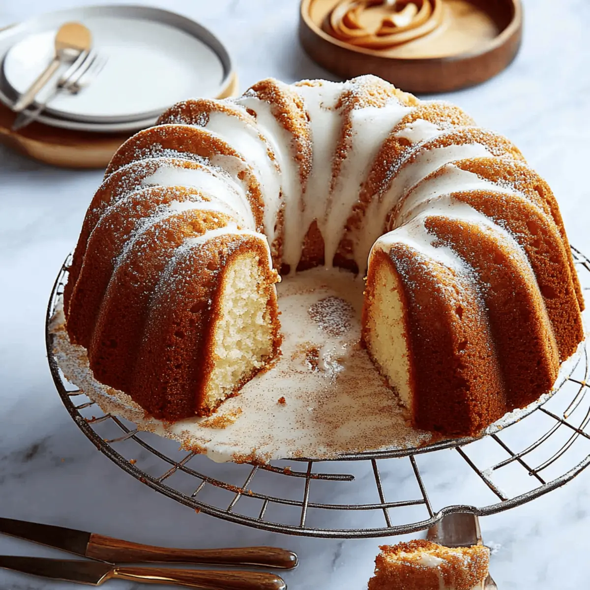 Cinnamon Swirl Bundt Cake