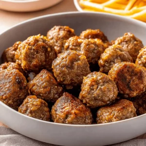 Easy Air Fryer Low Carb Meatballs