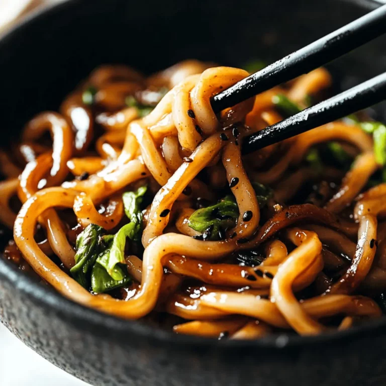 Black Pepper Udon