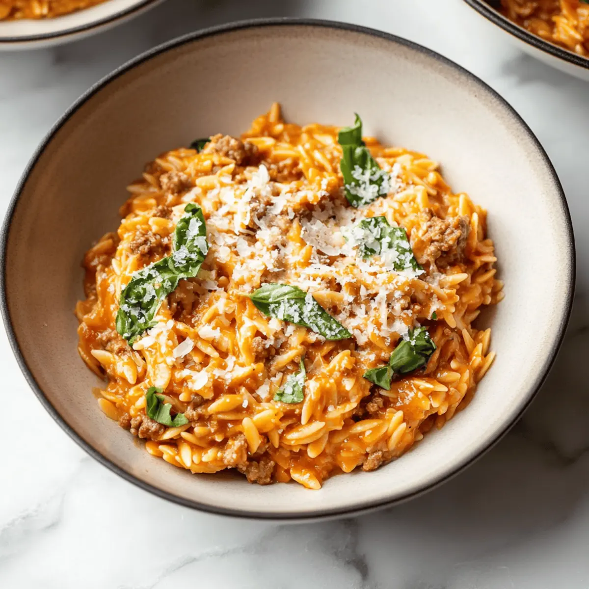 Savory Ground Beef Orzo Recipe for Cozy Nights with Cream Sauce