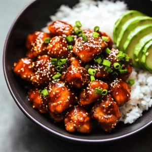 Sticky Honey Gochujang Chicken