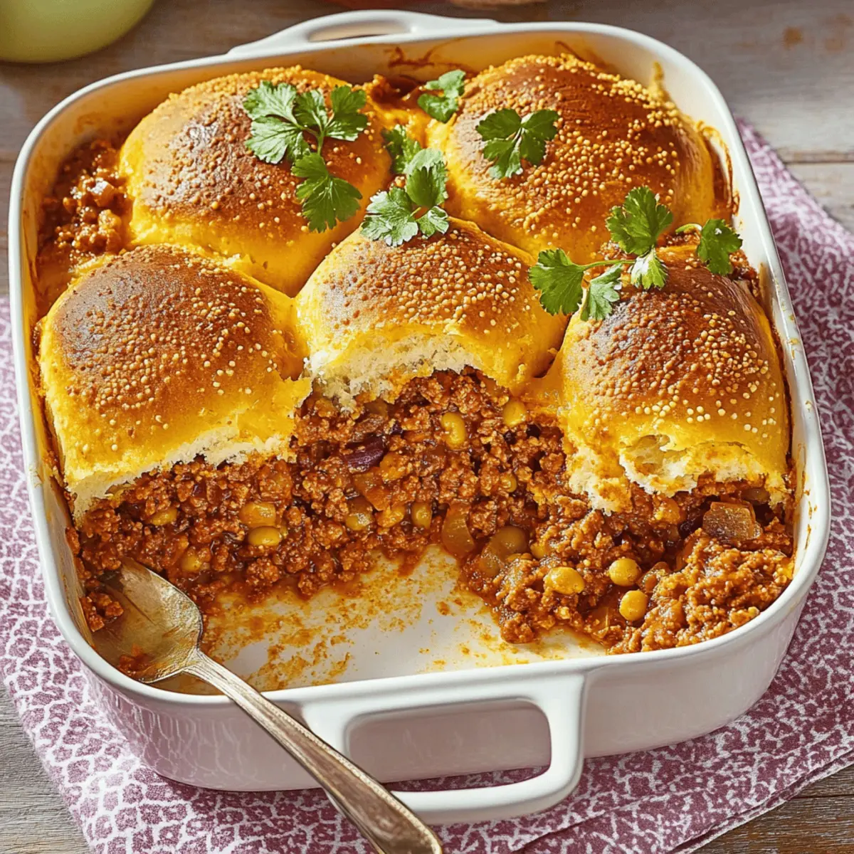 Delicious Sloppy Joe Casserole Sliders for Your Next Dinner Party