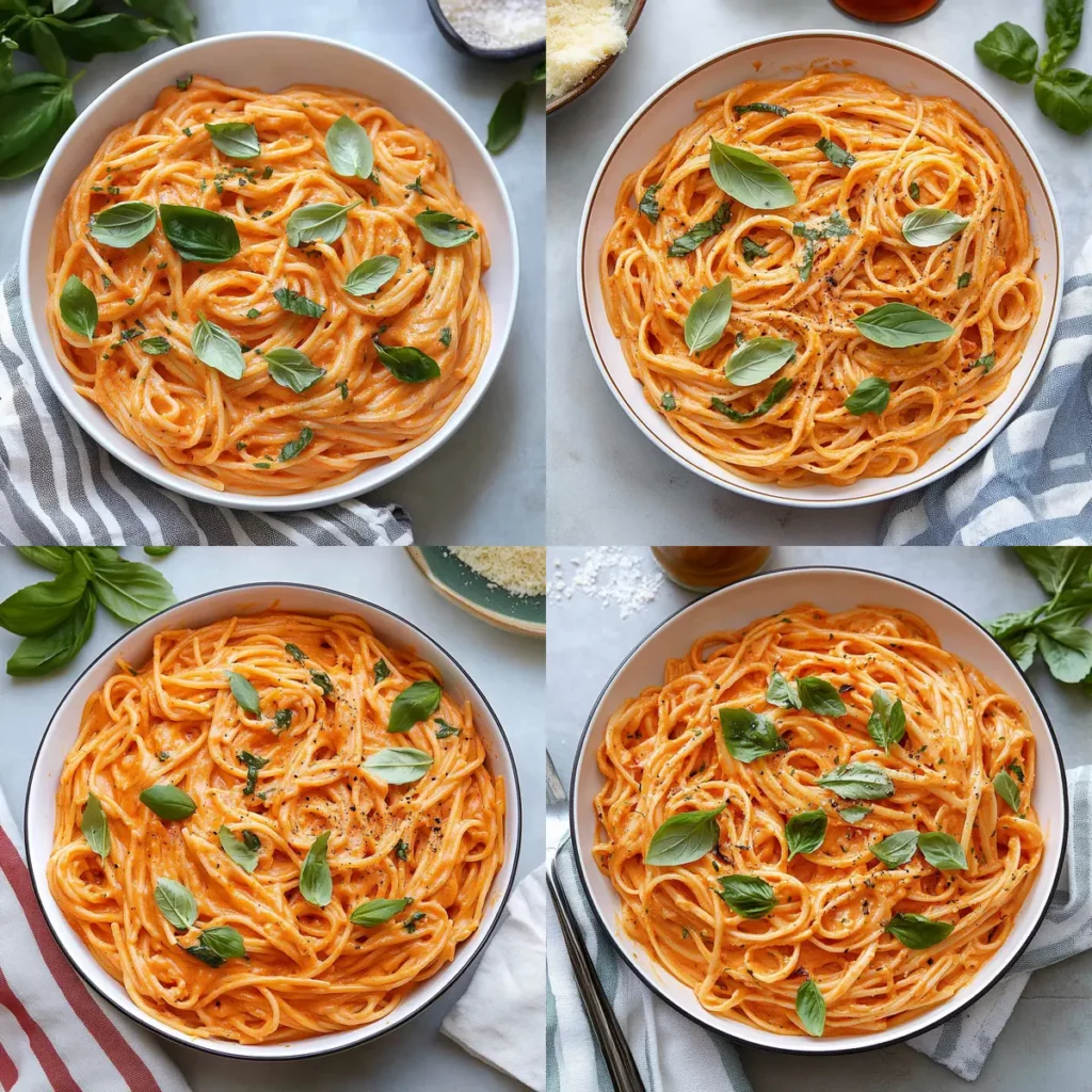 Best Creamy Roasted Red Pepper Pasta