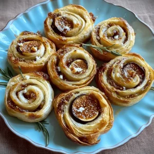 Fig and Goat Cheese Pinwheels