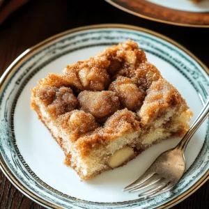Cinnamon Sugar Apple Cake