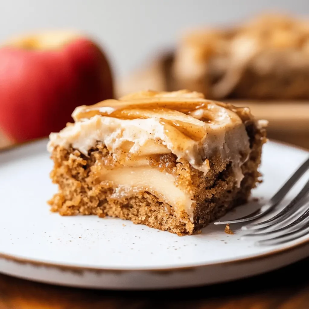 Apple Spice Cake - Browned Butter Blondie