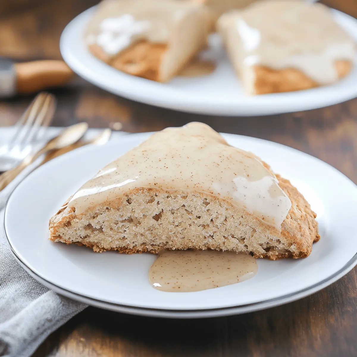Delicious Homemade Chai Scones with Maple Chai Glaze Recipe