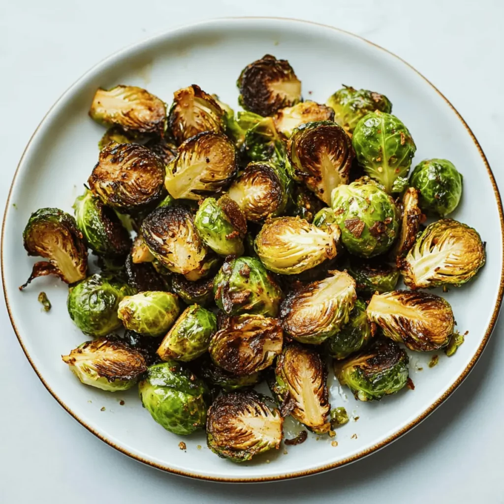 Air Fryer Brussels Sprouts