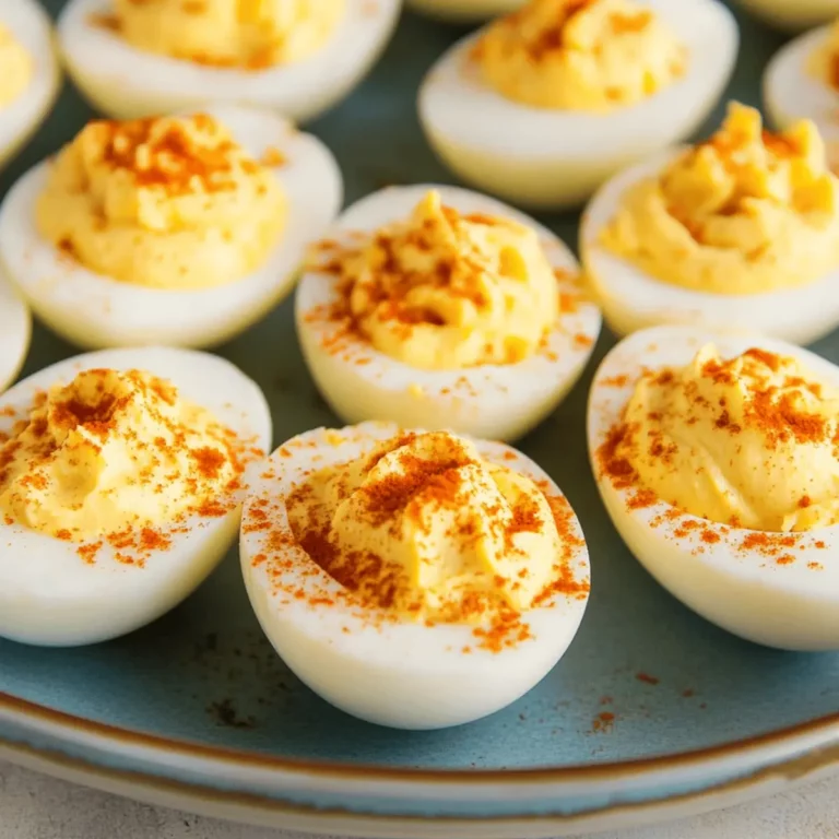 Million Dollar Deviled Eggs