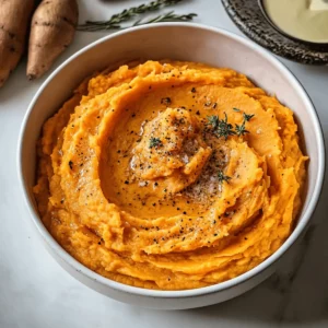 These Impossibly Creamy Mashed Sweet Potatoes