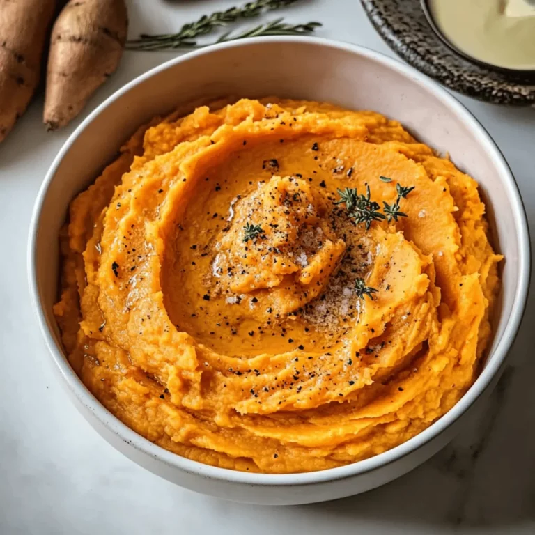 These Impossibly Creamy Mashed Sweet Potatoes