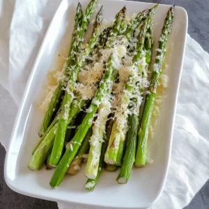 The Easiest Oven Roasted Parmesan Asparagus