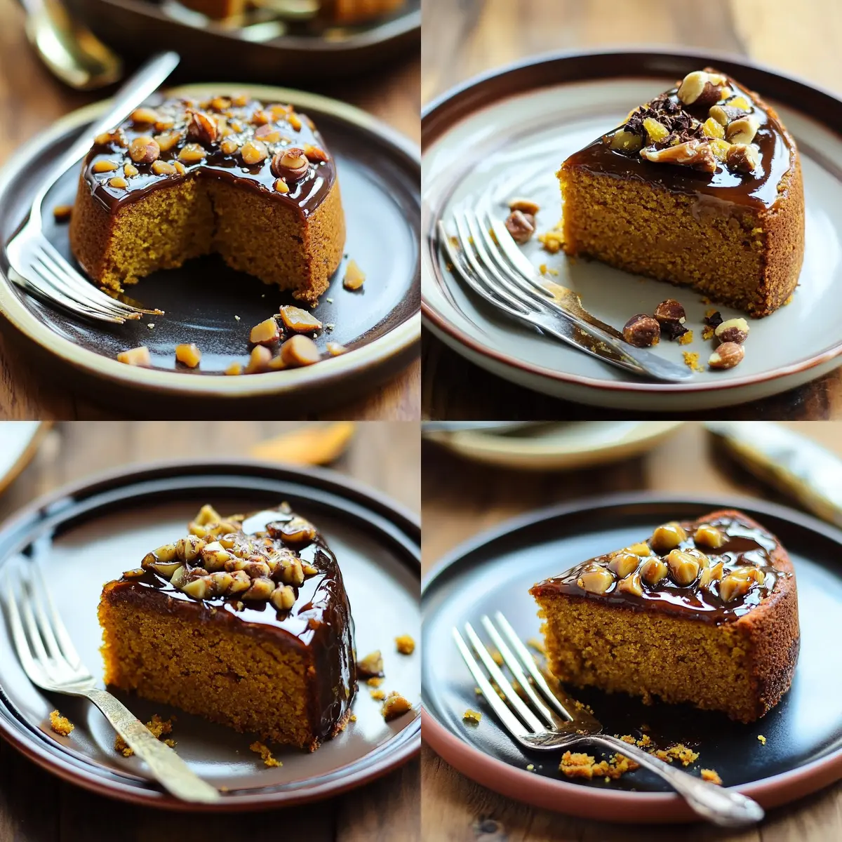 Indulgent Kabocha Squash Spice Cake with Chai Caramel Drizzle