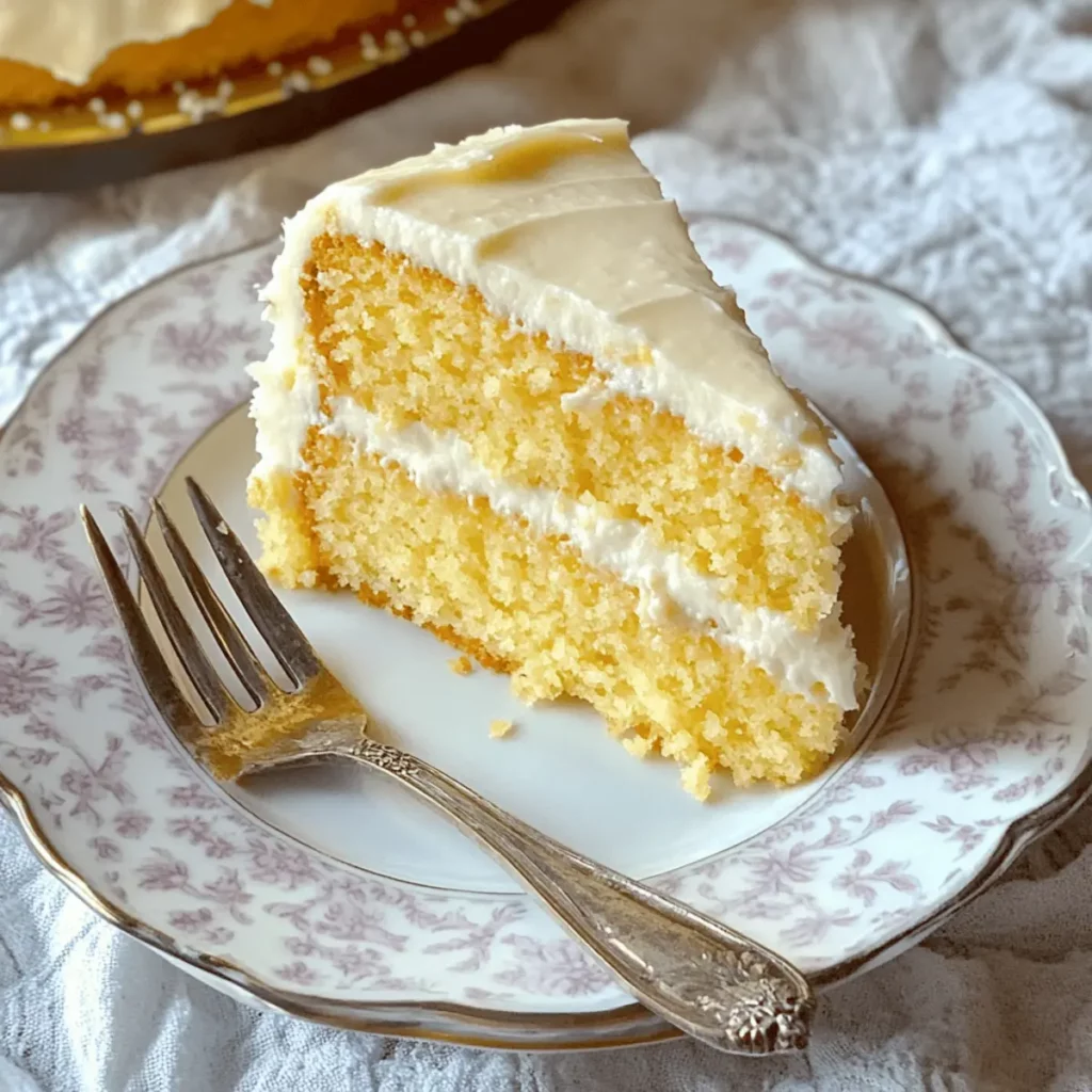 French Butter Cake Recipe