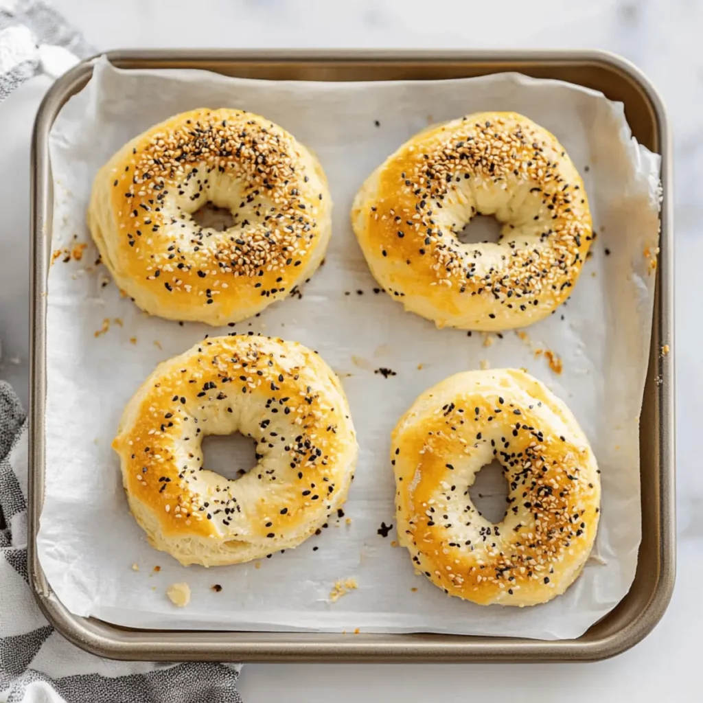 Easy 3 Ingredient Greek Yogurt Bagels