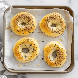 Easy 3 Ingredient Greek Yogurt Bagels