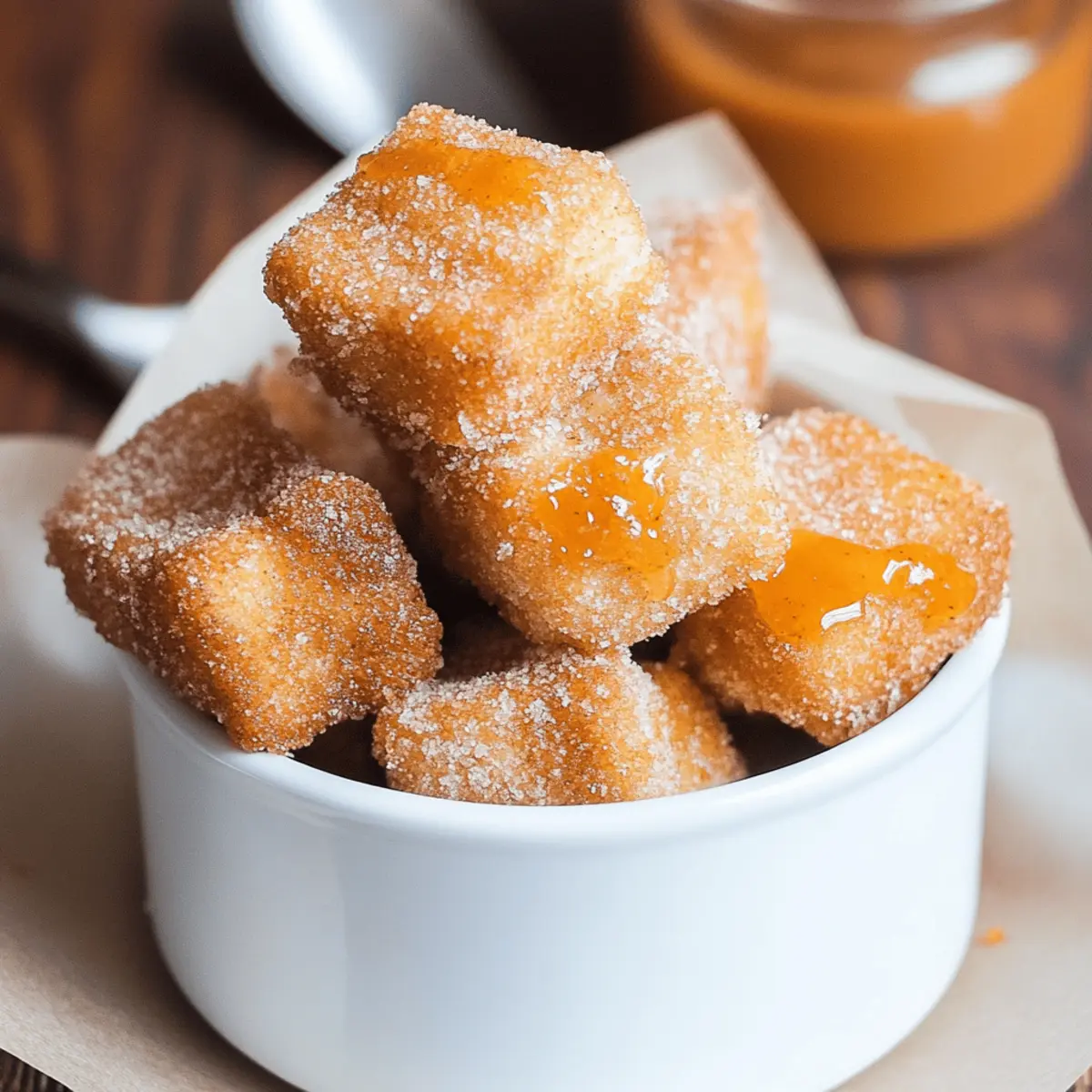 Crispy Air Fryer Churro Bites