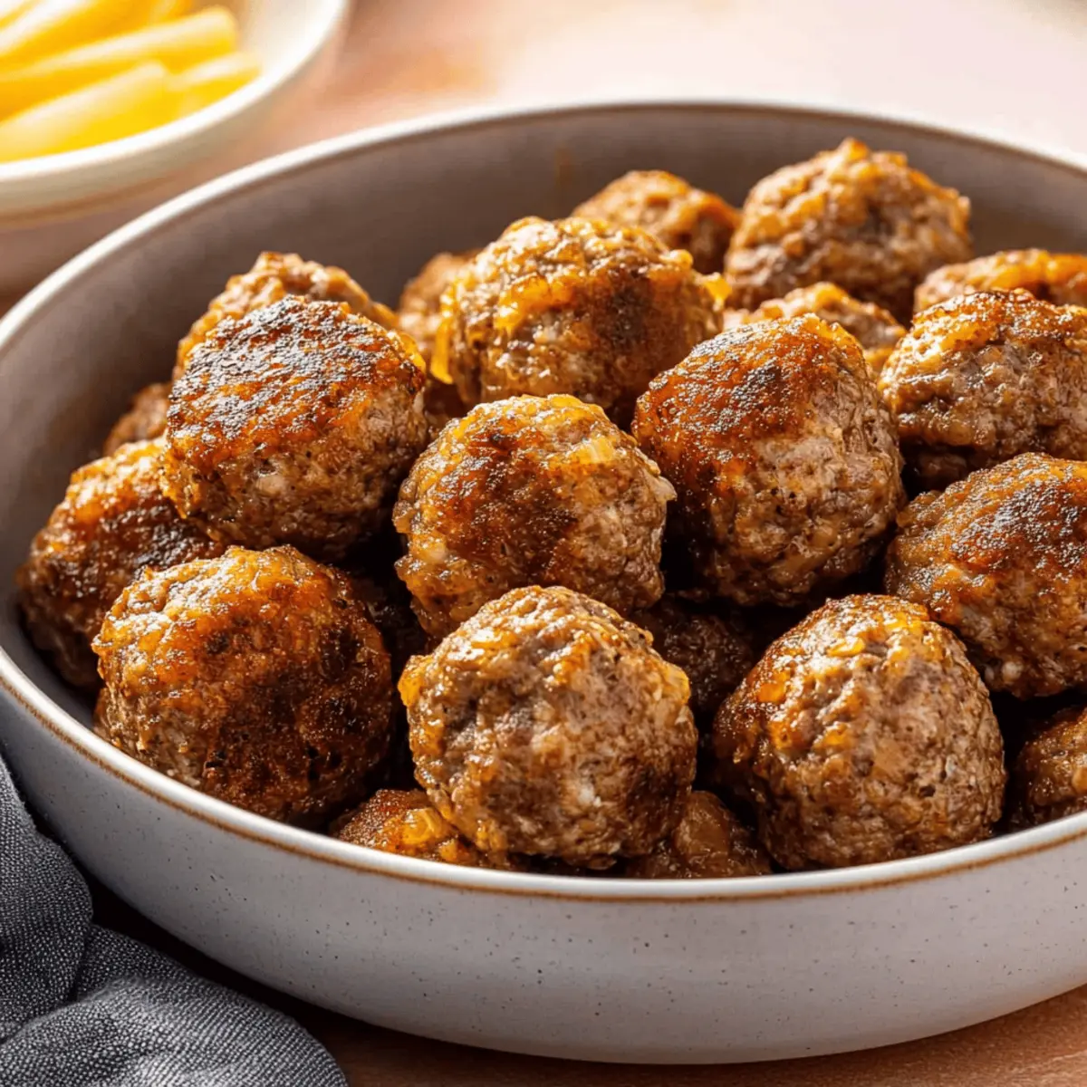 Easy Air Fryer Low Carb Meatballs Recipe for Keto Lovers