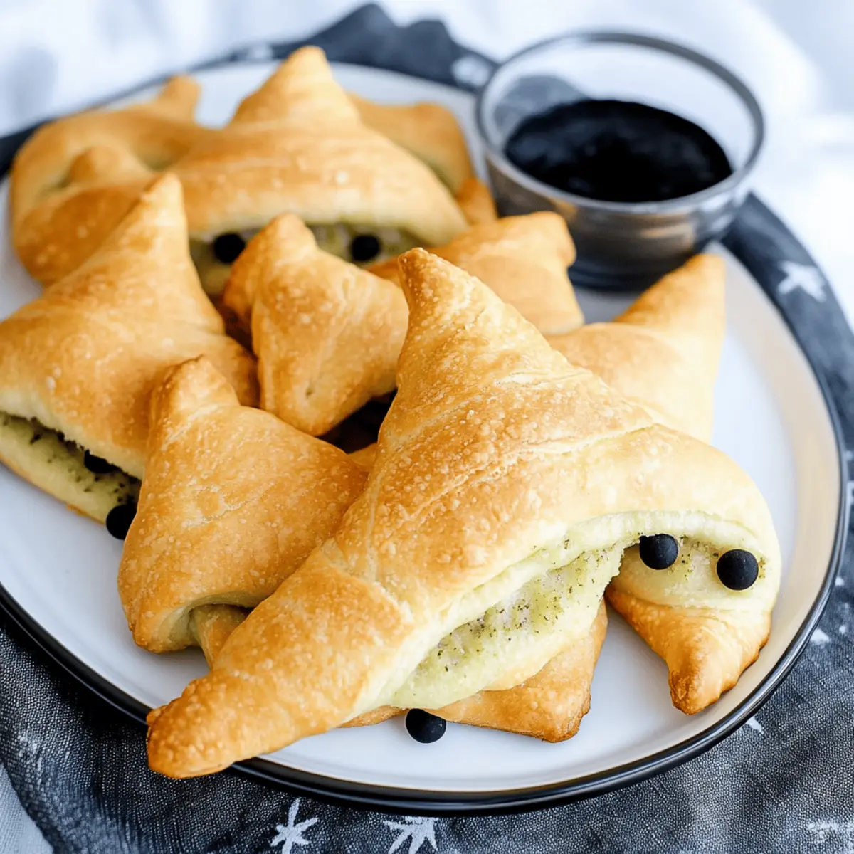 Witch Hat Crescent Rolls
