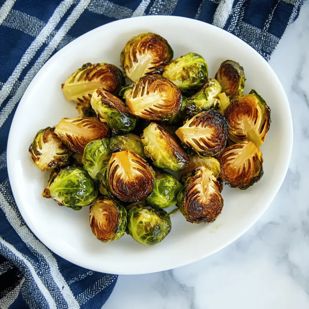 Maple Dijon Brussels Sprouts