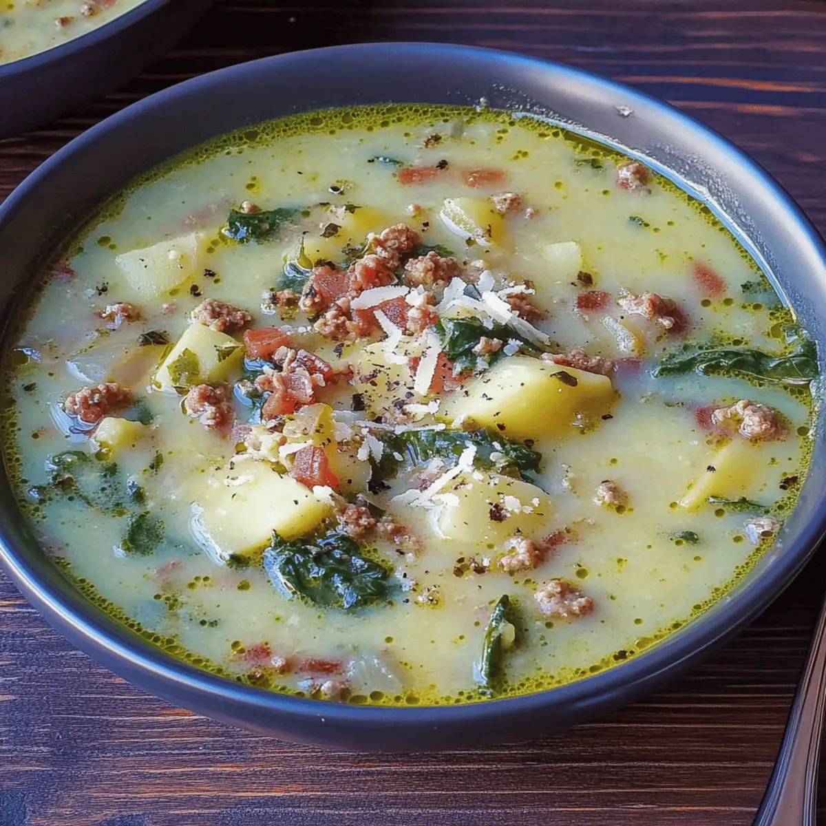 Healthy Slow Cooker Zuppa Toscana Soup Recipe for Nutritious Comfort