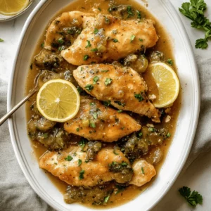 Effortless Crockpot Chicken Piccata Recipe
