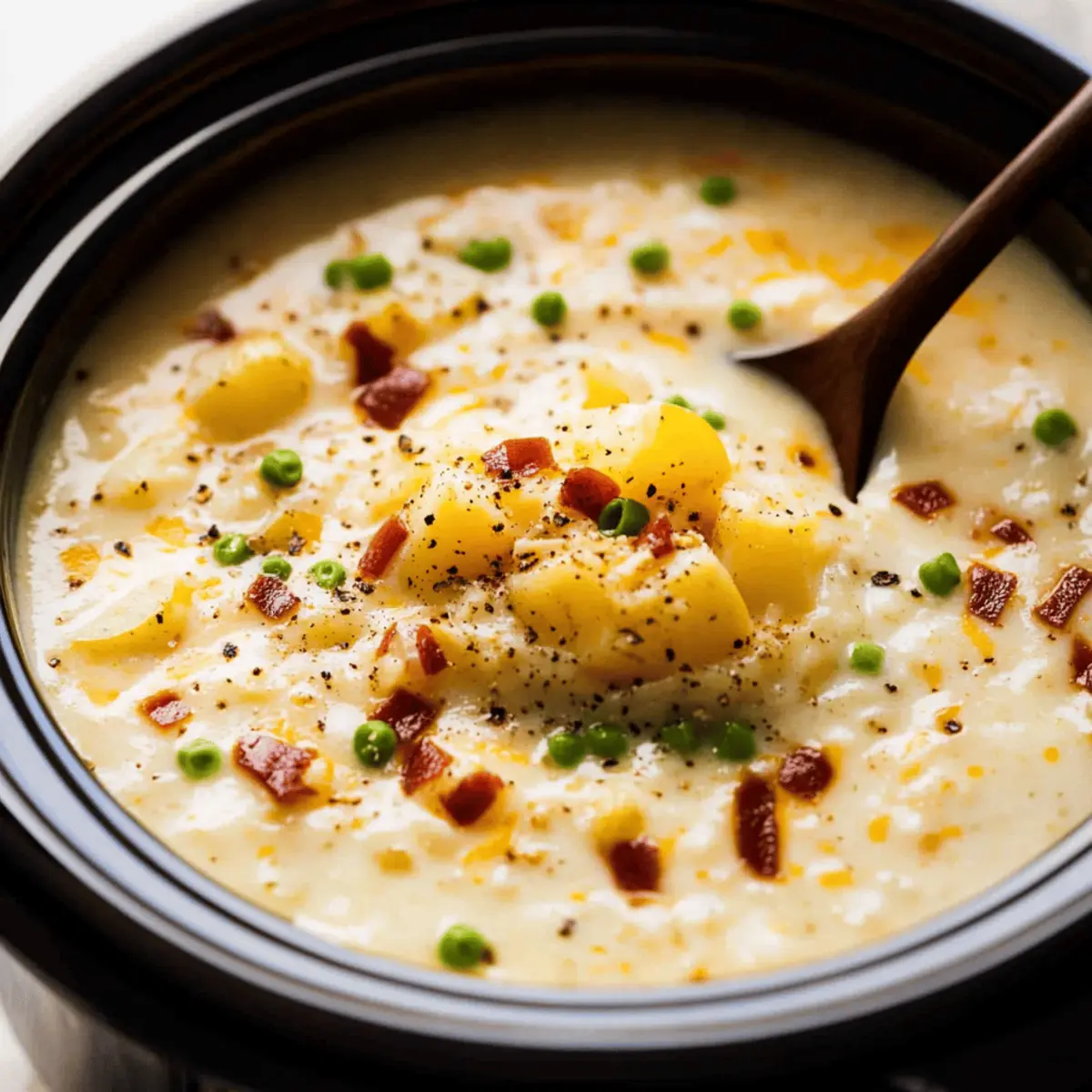 Easy Crock Pot Crack Potato Soup Recipe for Comfort Food Lovers