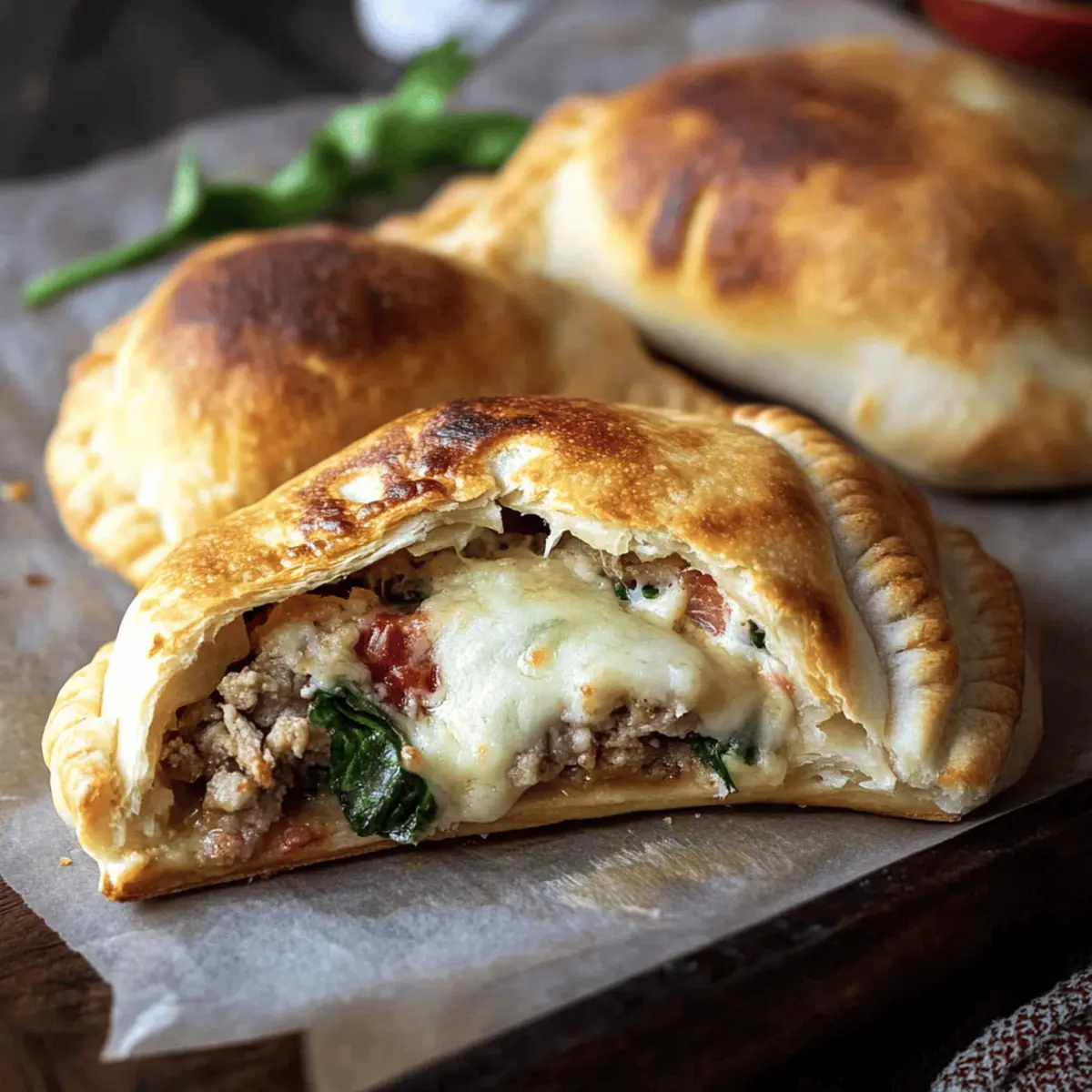 Easy Air Fryer Calzones Recipe with Delicious Fillings in 25 Minutes