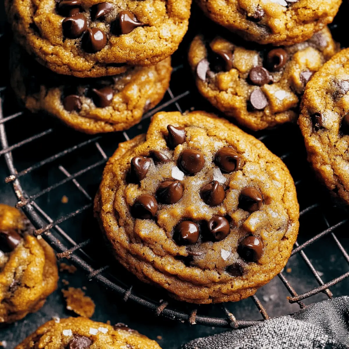 Brown Butter Pumpkin Chocolate Chip Cookies Recipe for Fall