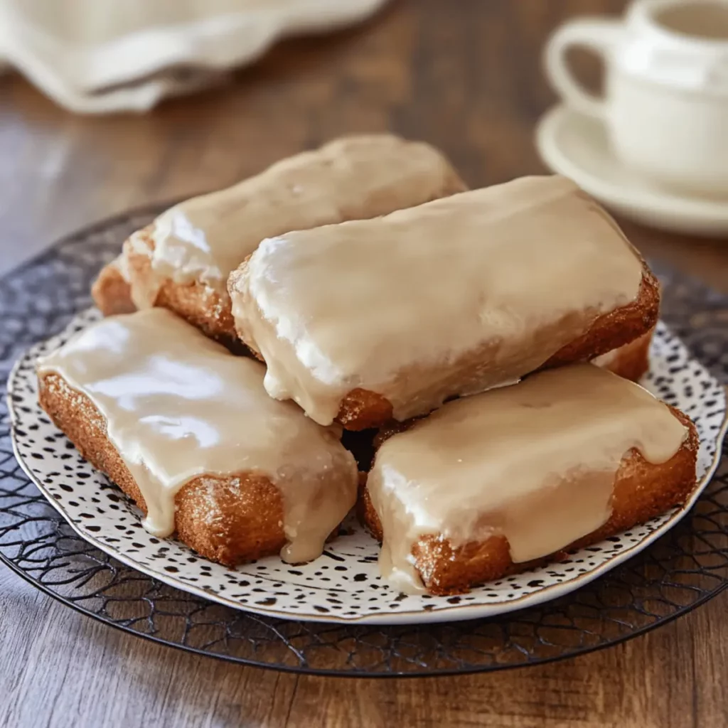 Maple Donut Bars From Scratch