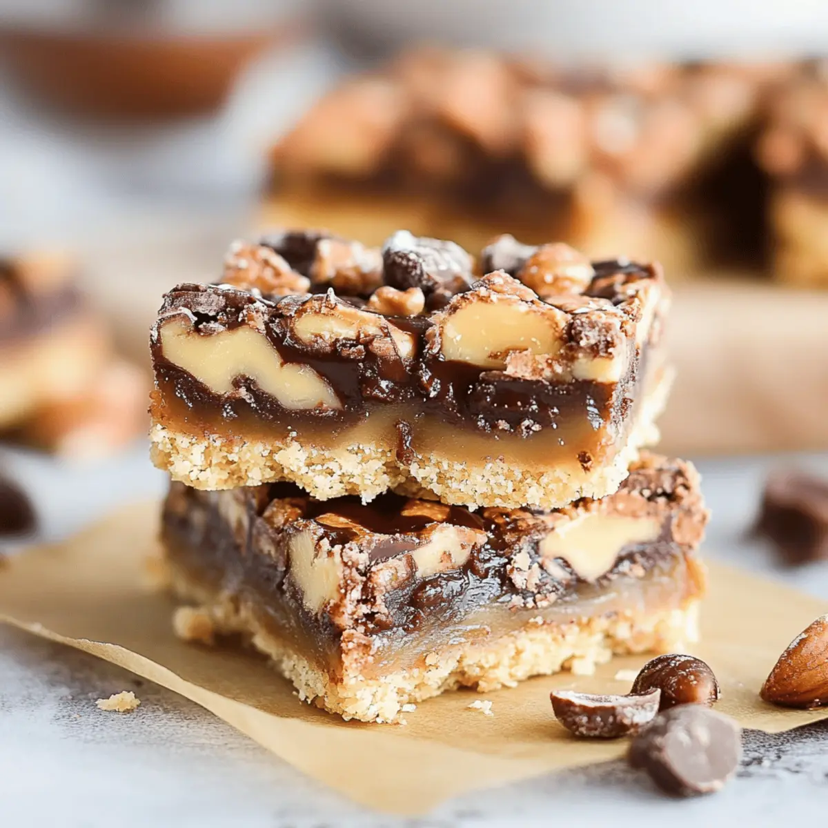 Easy Turtle Bars Recipe: Simple Dessert with Caramel and Nuts