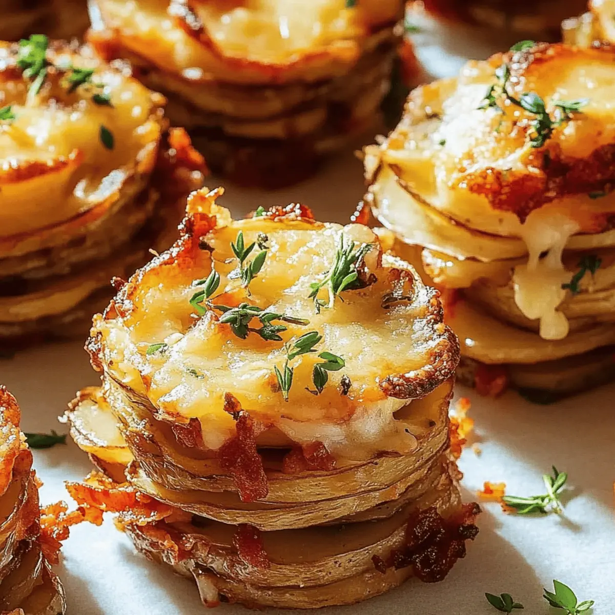 Top 25+ Thanksgiving Finger Food Ideas: Irresistible Potato Stacks