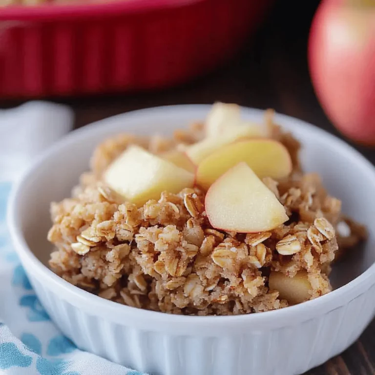 Oatmeal Apple Breakfast Bake