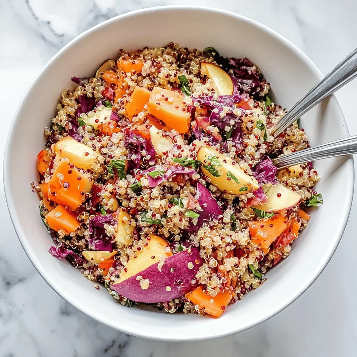 Autumn Glow Quinoa Bowls with Roasted Veggies and Goat Cheese