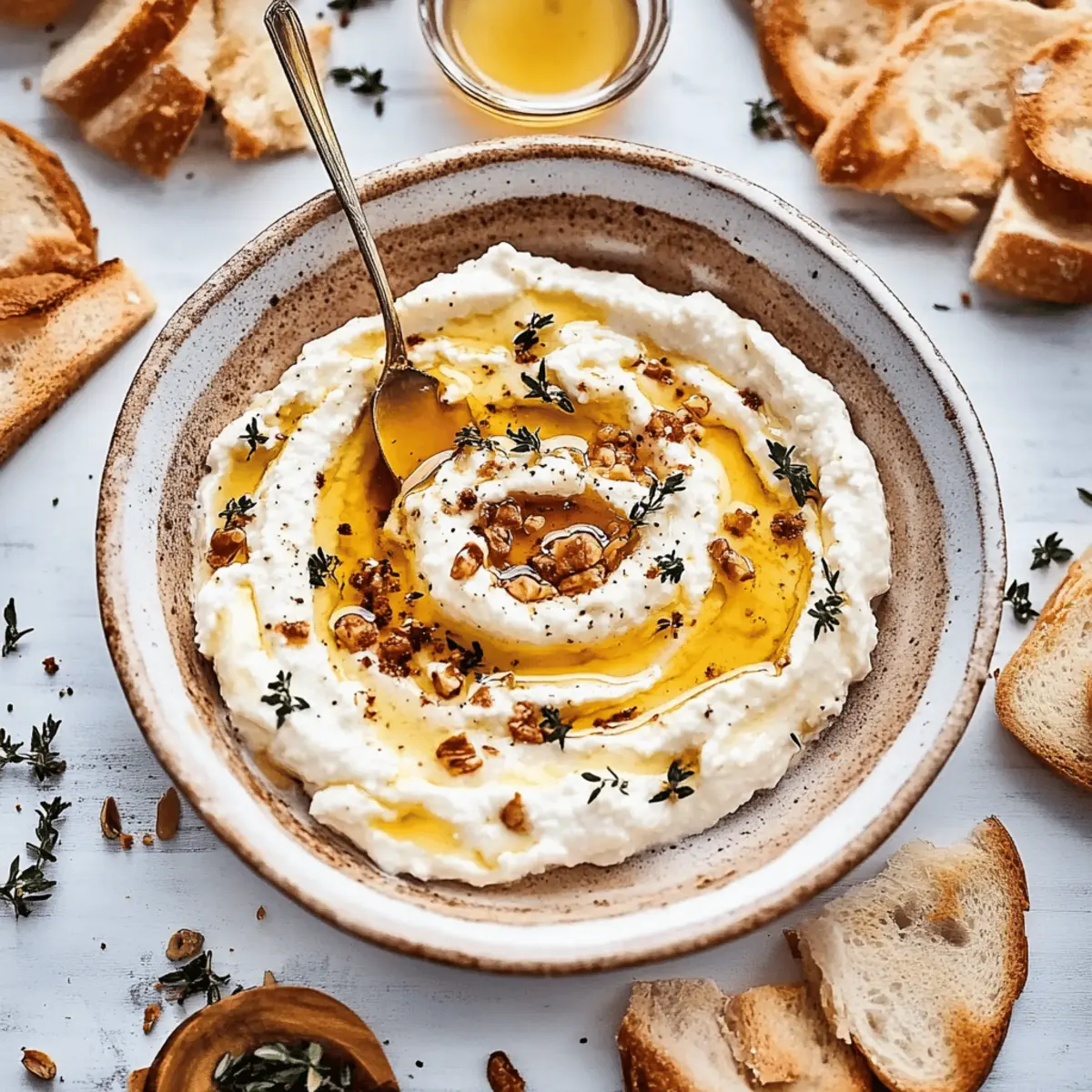 Delicious Ricotta Dip with Hot Honey: Easy 10-Minute Recipe
