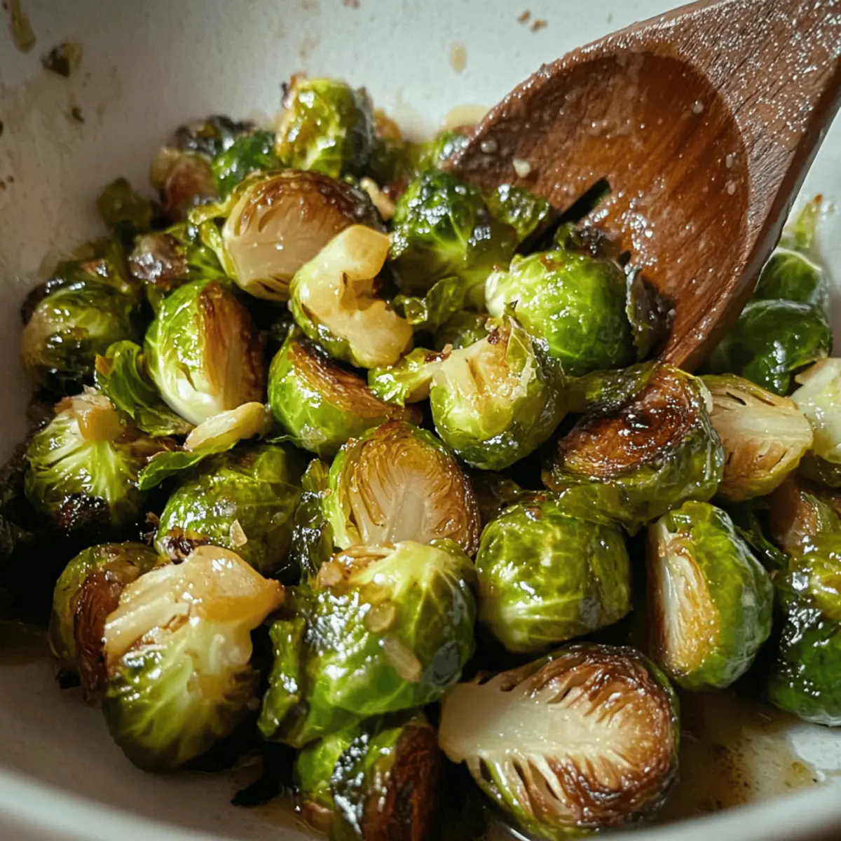 Honey Butter Brussels Sprouts