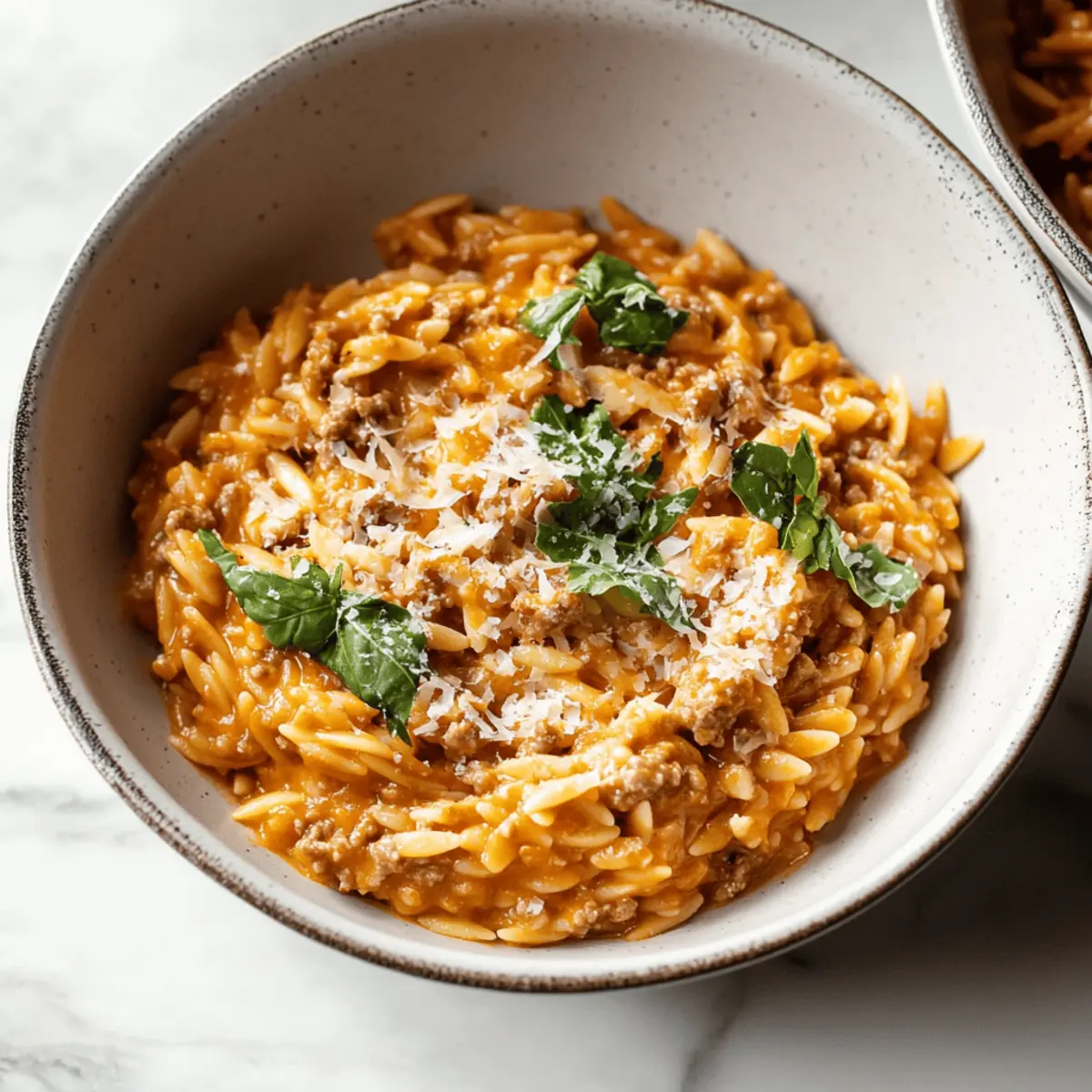 Savory Ground Beef Orzo Recipe for Cozy Nights with Cream Sauce