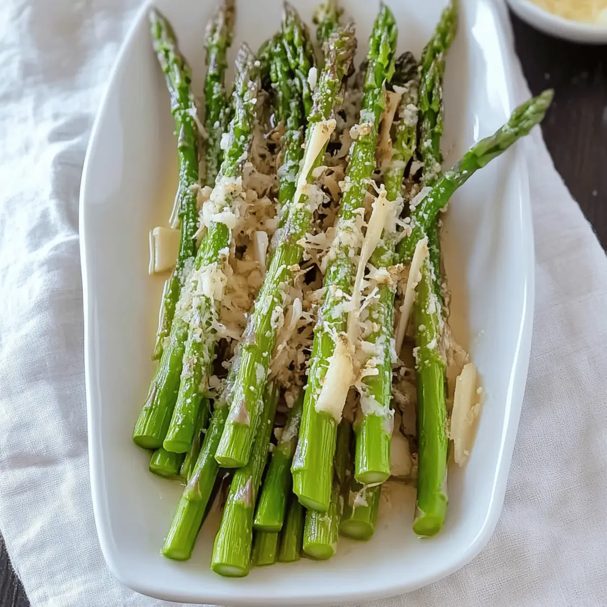 The Easiest Oven Roasted Parmesan Asparagus Recipe in 20 Minutes