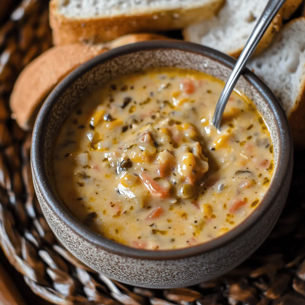 Mama B's Cheeseburger Chowder: Creamy Comfort in a Bowl