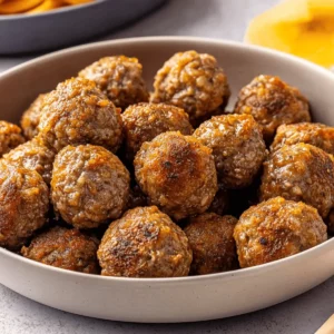 Easy Air Fryer Low Carb Meatballs