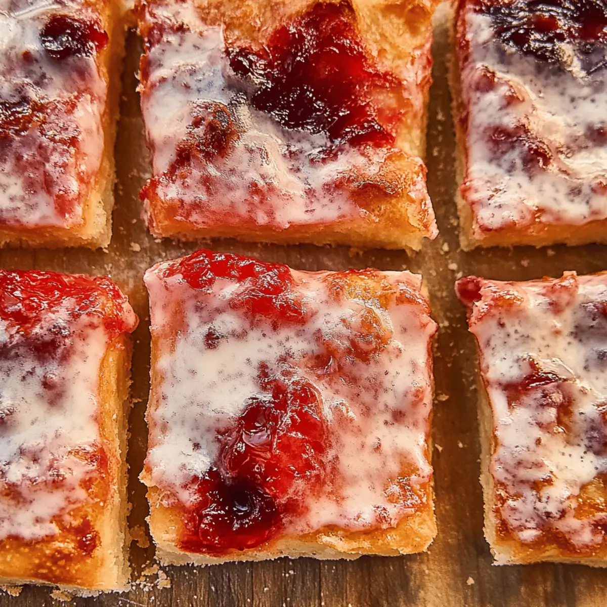 Simple Jam Donut Focaccia