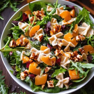 Fall Salad with Maple-Lime Dressing
