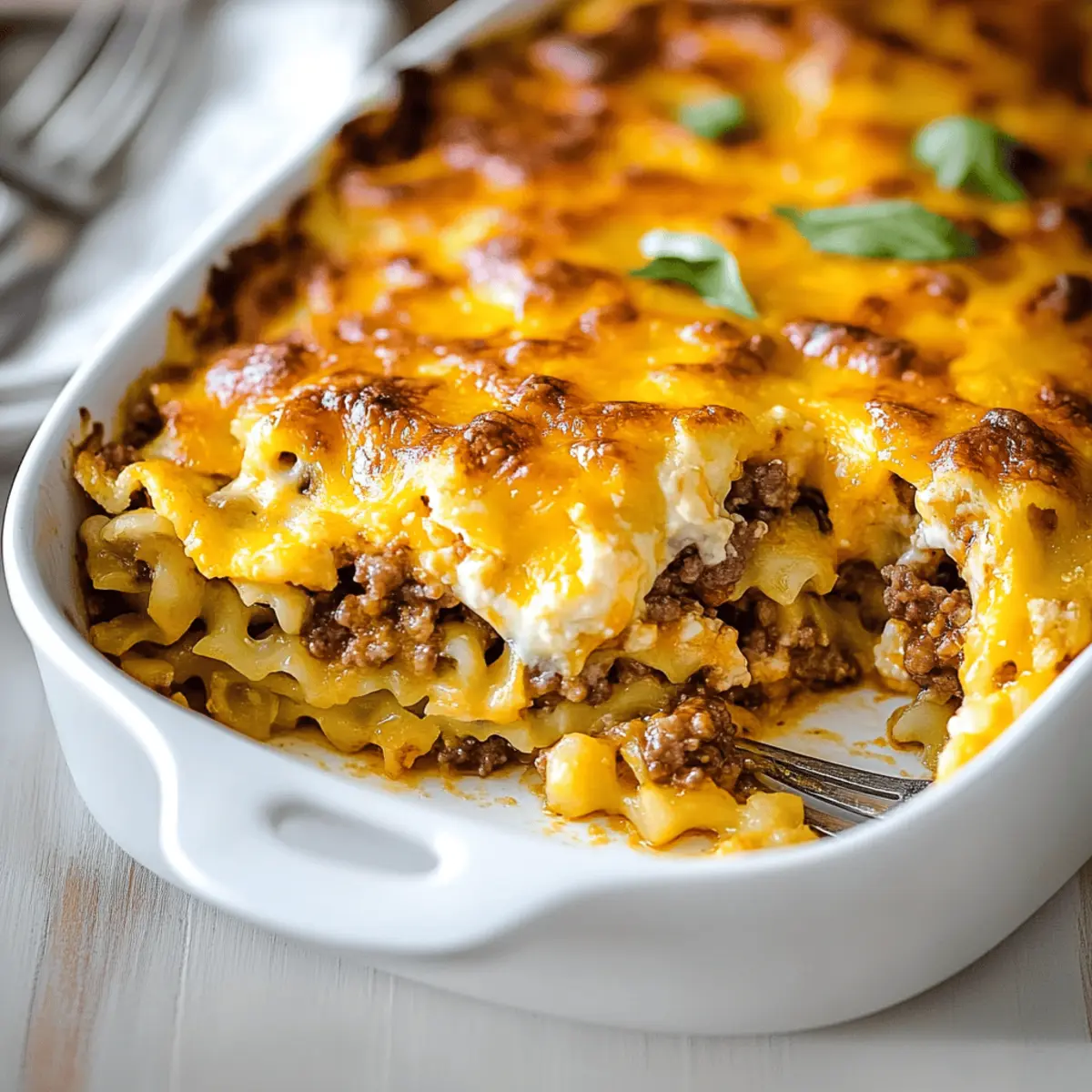 Delicious Cheeseburger Casserole Recipe for Easy Family Dinners