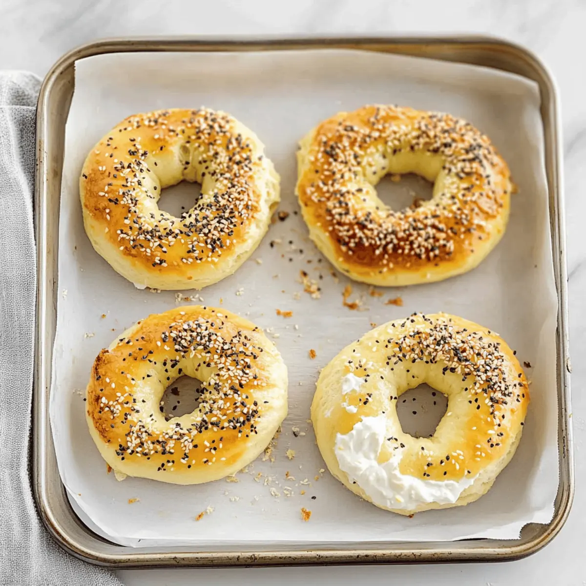 Easy 3 Ingredient Greek Yogurt Bagels Ready in Just 34 Minutes